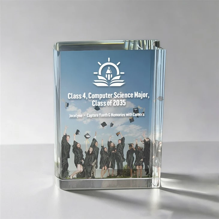 Crystal Graduation Commemorative Book Award best