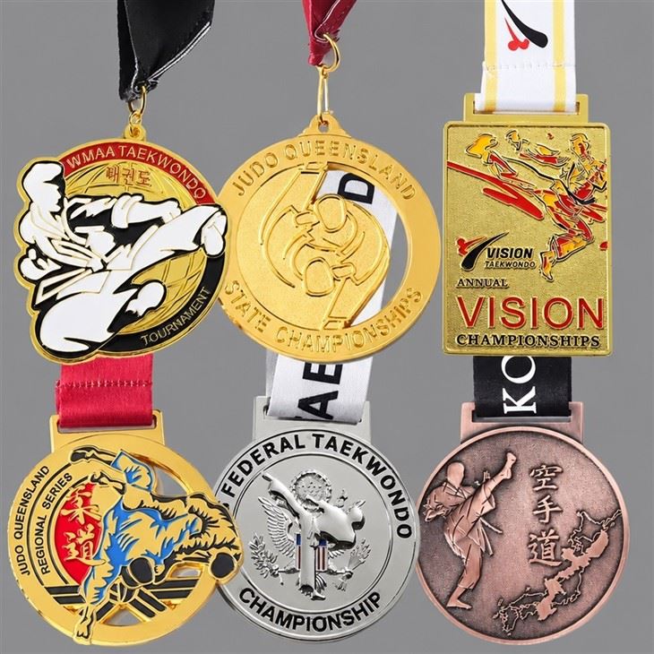 Custom Martial Arts Medals And Jiu Jitsu Medals factory